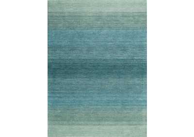 Image for Calvin Klein Linear Glow GLO01 Blue 5'x8' Area Rug