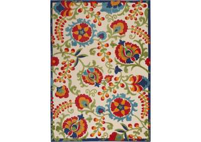 Image for Nourison Aloha ALH17 Multicolor 5'x8' Indoor-outdoor Area Rug