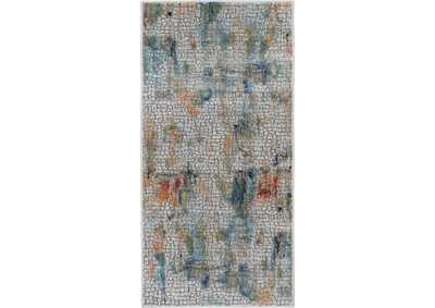 Image for Nourison Ankara Global ANR09 White Multicolor Abstract Area Rug