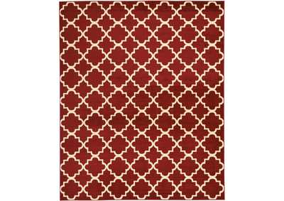 Image for Nourison Grafix GRF08 Red 8'x10' Large Rug