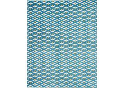 Image for Nourison Harper DS300 Blue 8'x10' Large Rug