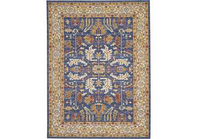 Image for Nourison Majestic 9'x12' Blue Multicolor Vintage Area Rug
