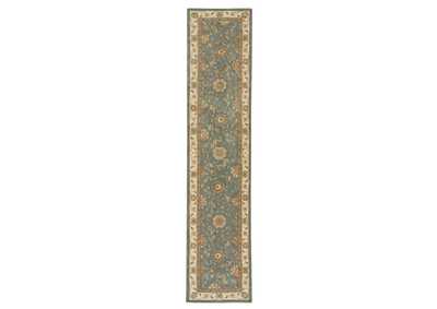 Image for Nourison 2000 2210 Blue 12' Runner Area Rug