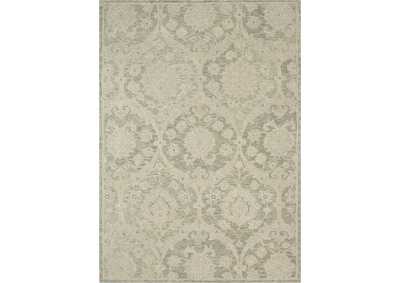 Image for Nourison Jazmine JAZ03 Grey 5'x8' Moroccan Area Rug
