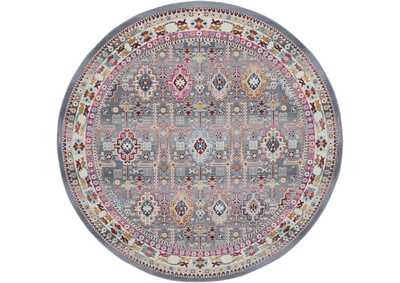 Image for Nourison Vintage Kashan 6' Round Area Rug