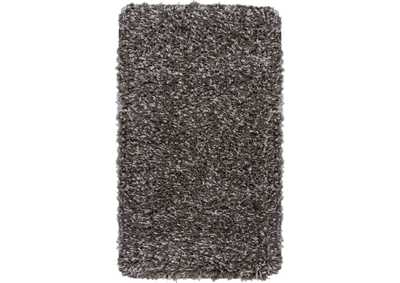 Image for Nourison Luxe Shag 2' X 4' Charcoal Grey Plush Area Rug