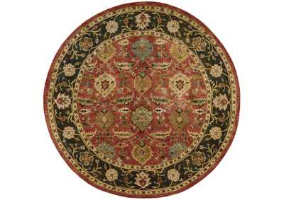 Image for Nourison Jaipur JA35 Red Multicolor 6' Round Area Rug