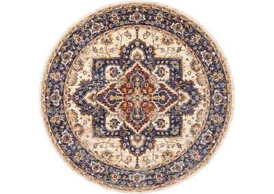 Image for Nourison Lagos LAG01 Multicolor 5' Round Area Rug