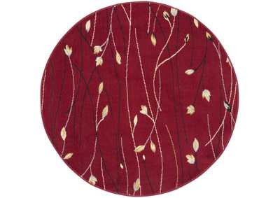 Image for Nourison Grafix GRF15 Red 4' Round Area Rug