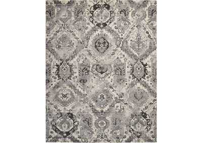 Image for Nourison Twilight TWI03 Grey and White 8'x10' Large Rug
