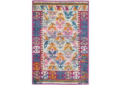 Image for Nourison Passion 2' X 3' Pink Multicolor Moroccan Area Rug