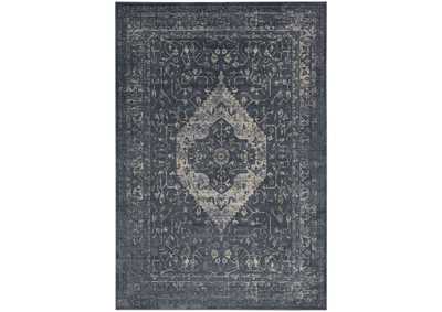 Image for Malta by kathy ireland Home MAI11 Navy 5'x8' Area Rug