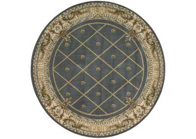 Image for Nourison Ashton House AS03 Blue 6' Round Area Rug