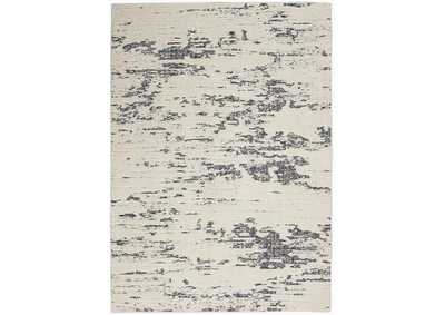 Image for Nourison Zermatt 4' x 6' Blue Neutral Area Rug