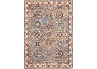 Image for Nourison Lagos LAG04 Light Blue Multicolor 8'x10' Large Low-pile Rug