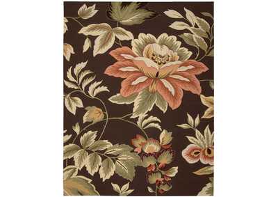 Image for Nourison Fantasy FA11 Brown 8'x11' Rug