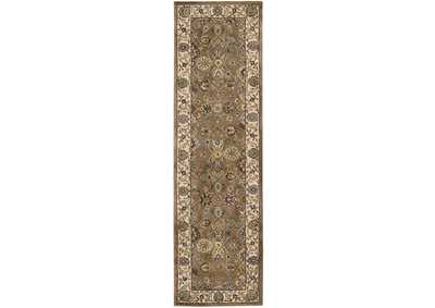 Image for Nourison 2000 2091 Mushroom 8' Runner Area Rug