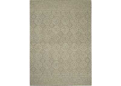 Image for Nourison Azura AZM01 Grey 8'x11' Oversized Handcrafted Rug