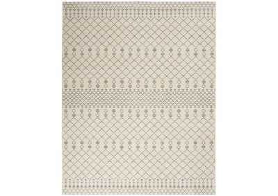 Image for Nourison Palermo 7' x 10' Beige and Grey Distressed Bohemian Area Rug