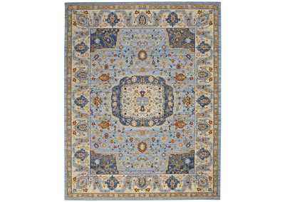 Image for Nourison Majestic 8'x10' Light Blue Multicolor Persian Area Rug