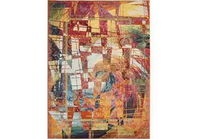Image for Nourison Celestial CES06 Multicolor Abstract 8'x11' Oversized Rug