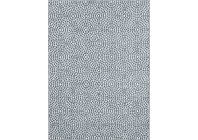 Image for Nourison Urban Chic URC04 Blue 5'x8' Mid-century Area Rug