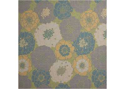 Image for Nourison Home & Garden RS021 Green 7' Square Rug