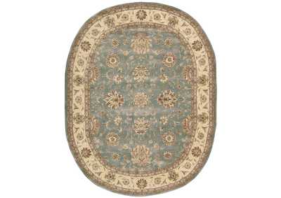 Image for Nourison 2000 2210 Blue 10' Oval Area Rug