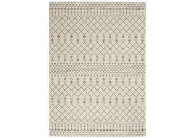 Image for Nourison Palermo 5' x 7' Beige and Grey Distressed Bohemian Area Rug