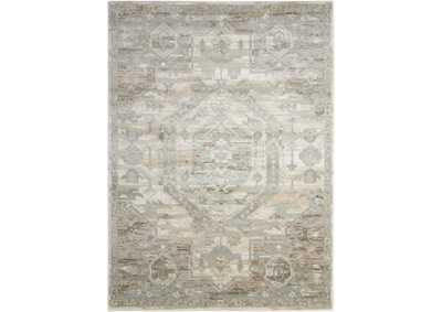 Image for Nourison Euphoria EUP02 White and Beige 5'x7' Area Rug