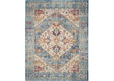 Image for Nourison Passion 7' x 10' Ivory Light Blue Area Rug