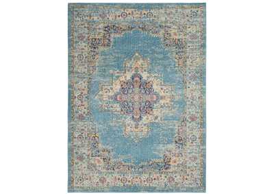 Image for Nourison Passion 5' x 7' Ivory Light Blue Area Rug