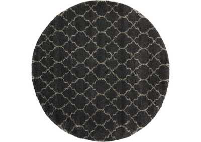 Image for Nourison Amore AMOR2 Black 8' Round Rug