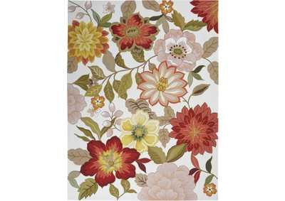 Image for Nourison Fantasy FA18 White Multicolor 8'x11' Rug