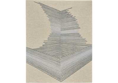 Image for Nourison Symmetry SMM06 Ivory 8'x10' Large Textured Rug