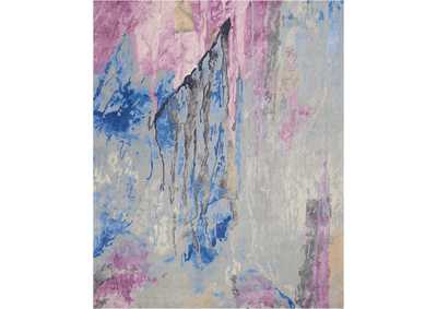 Image for Nourison Prismatic 8'x10' Grey Multicolor Area Rug
