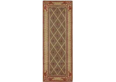 Image for Nourison Ashton House AS03 6' Runner Hallway Rug