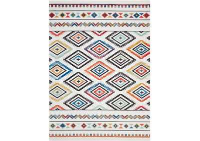 Image for Nourison South Western NAV06 White Multicolor 8'x11' Oversized Rug