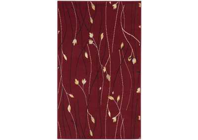 Image for Nourison Grafix GRF15 Red 3'x5' Area Rug