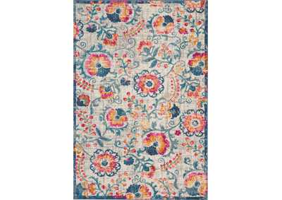 Image for Nourison Passion PSN19 White Multicolor 7'x10' Large Rug
