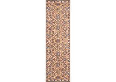 Image for Nourison Lagos LAG04 Beige Multicolor 8' Runner Low-pile Hallway Rug