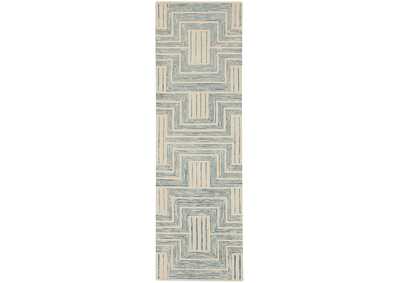 Image for Nourison Interlock 8' Runner Area Rug
