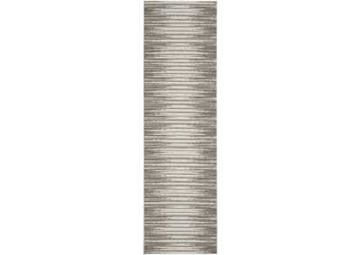 Image for Nourison Key Largo 8' Runner Light Grey Area Rug