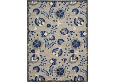 Image for Nourison Aloha 8'x11' Blue Patio Area Rug