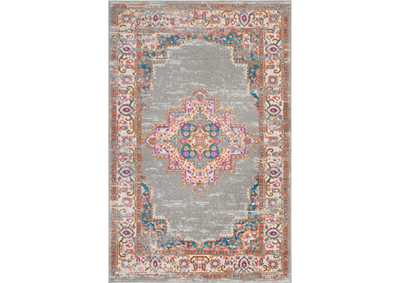 Image for Nourison Passion PSN03 Grey 4'x6' Vintage Area Rug