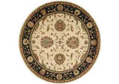 Image for Nourison Living Treasures LI04 Beige Multicolor 6' Round Area Rug