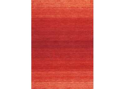 Image for Calvin Klein Linear Glow GLO01 Red 5'x8' Area Rug