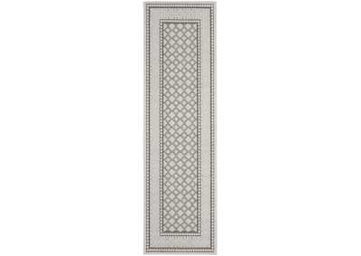 Image for Nourison Key Largo 10' Runner Light Grey Area Rug