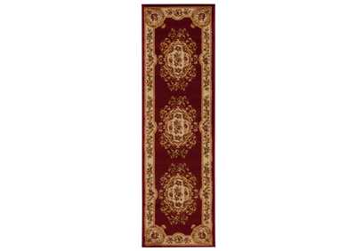 Image for Nourison Paramount PAR37 Red 7' Runner Hallway Rug