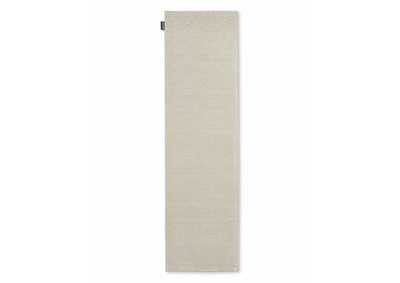 Image for Calvin Klein Jackson CK781 Ivory 8' Runner Striated Hallway Rug